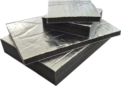 Hanno®-PE 16 P HF, zusätzlich mit robuster Aluminium Folie kaschiert (bis HL3, EN 45545-2)